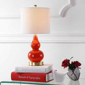 Anya 20.5" Mini Glass LED Table Lamp